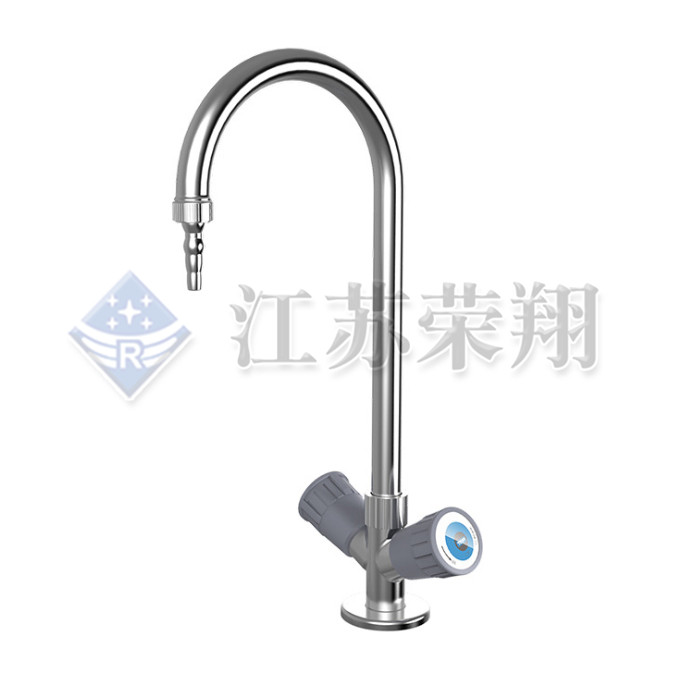 Stainless steel hot and cold faucet